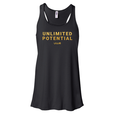 Women's Unlimited Potential Black Tank