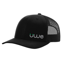 Black UWE Trucker Hat