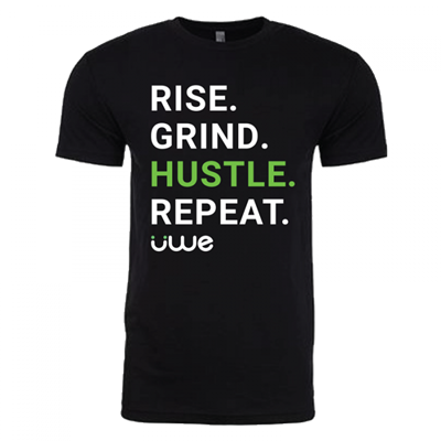 Rise. Grind. Hustle. Repeat. Black Crew