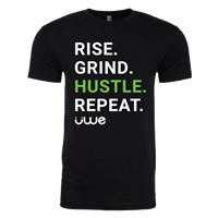Rise. Grind. Hustle. Repeat. Black Crew