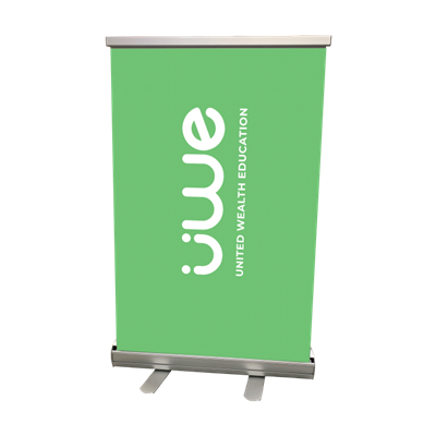 Table Top Banner - UWE Logo on Green
