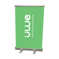Table Top Banner - UWE Logo on Green