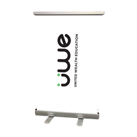 Table Top Banner - UWE Logo on White